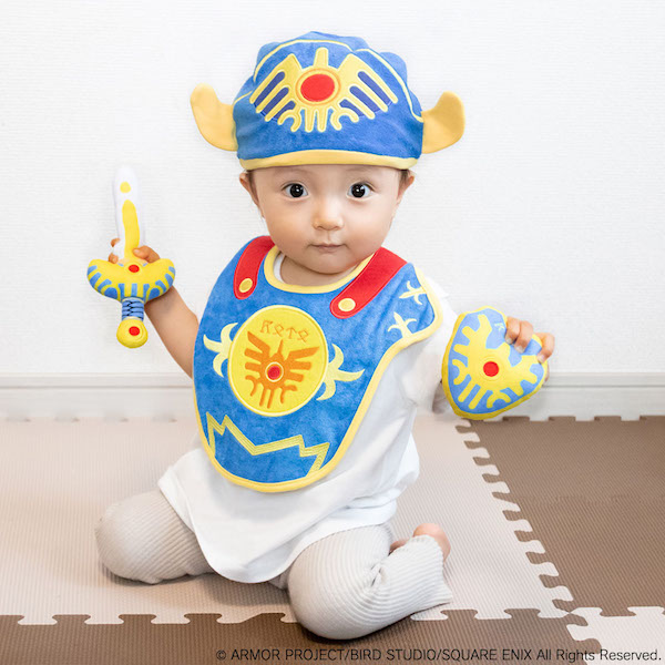 ドラクエ　ベビー服　勇者なりきりキット ドラクエ ベビー服 勇者なりきりキット