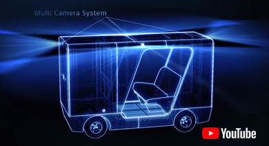 ヤマハ ソニー 自動運転カート SC-1