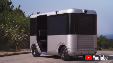 ヤマハ ソニー 自動運転カート SC-1