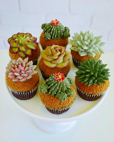 刺繍のようなケーキ