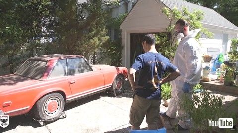 ベンツ 280SL レストア