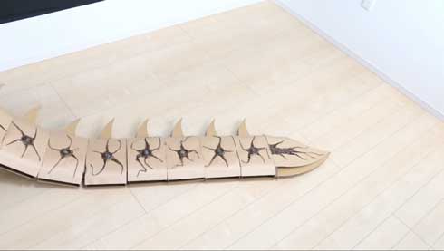 東京喰種 トーキョーグール クインケ フエグチ壱 真戸呉緒 段ボール 再現 つくるさん。