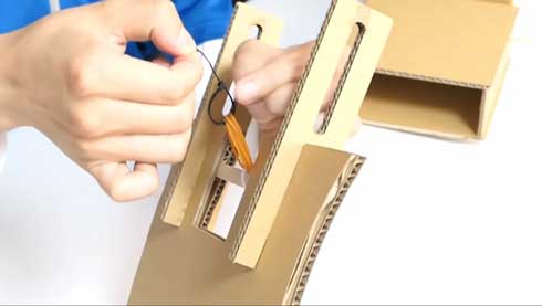 東京喰種 トーキョーグール クインケ フエグチ壱 真戸呉緒 段ボール 再現 つくるさん。