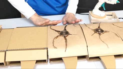 東京喰種 トーキョーグール クインケ フエグチ壱 真戸呉緒 段ボール 再現 つくるさん。