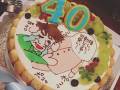 「まさか手作り…!?」　吉木りさ、夫・和田正人の40歳バースデーをイラスト入りケーキでお祝い