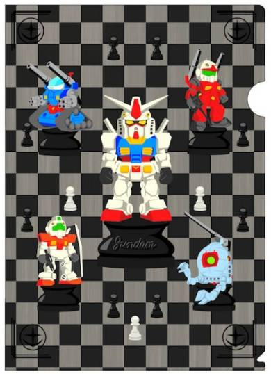 ガンダム A4クリアファイルイメージ