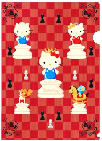 ハローキティ A4クリアファイルイメージ