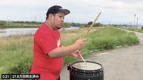 フリースタイルドラミング