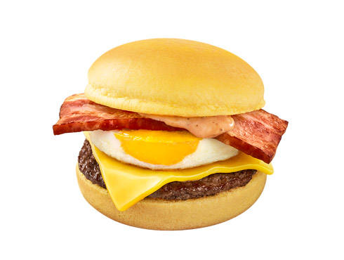 黄金の月見バーガー　商品画像