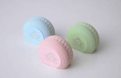 「マカロンふせん」通常バージョン6色イメージ