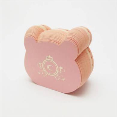 「マカロンふせん」クマさんバージョン単品イメージ