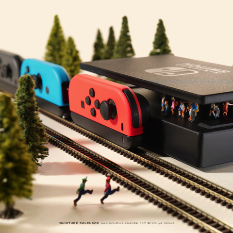 ミニチュア アート 田中達也 ニンテンドースイッチ