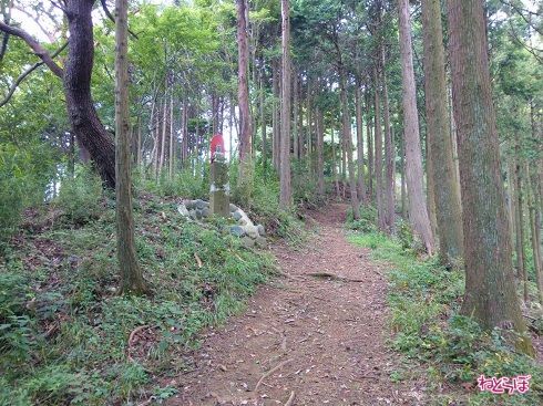 いより不動明王の像があります。2015年に有志の手によって復元されたそう。