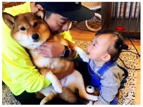 パンサー尾形 妻 娘 ミク 愛犬 さくら
