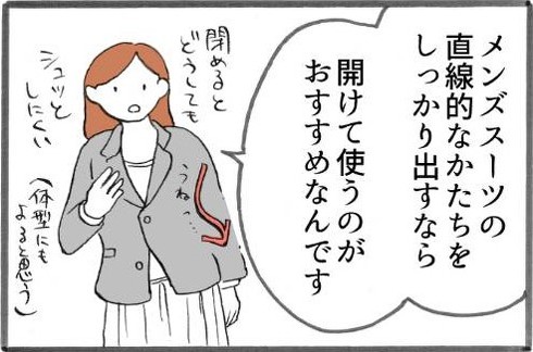 メンズスーツルポ