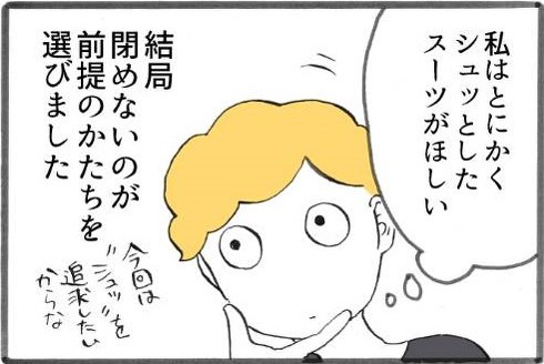 メンズスーツルポ