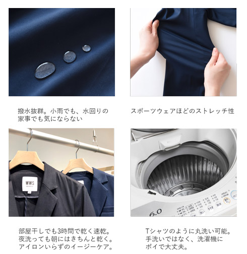 ワークウェアスーツの特徴