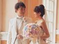めちゃめちゃ幸せそうだ！　濱口優＆南明奈、“ディズニーウェディング”での2ショットに祝福の声相次ぐ