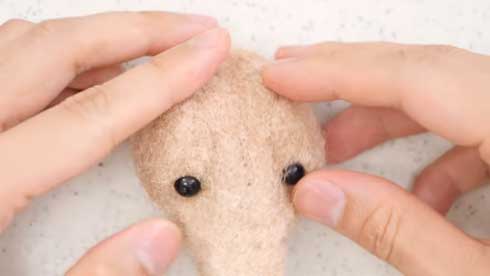 全て 人間の毛 人毛 犬 羊毛フェルト バレッタ 手作り マネキン 髪 圧倒的不審者の極み YouTube