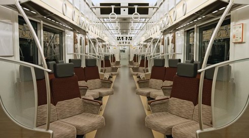 京王 5000系 京王ライナー 車内