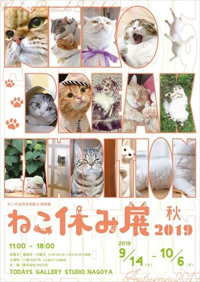 「ねこ休み展」名古屋