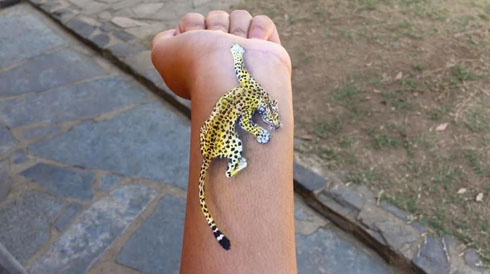 手のひらアート