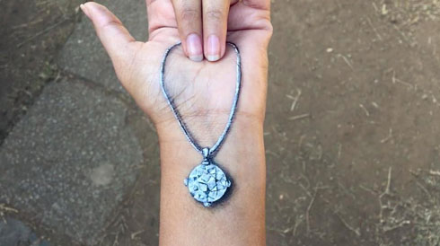 手のひらアート