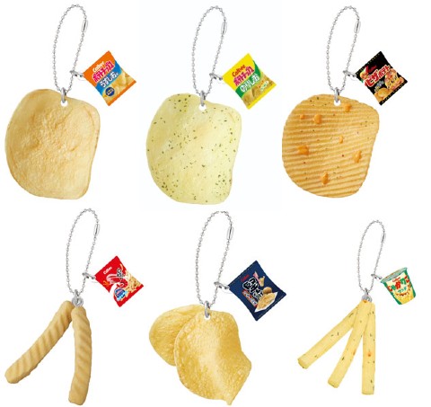 カルビー ポテトチップス おかしなキーホルダー607