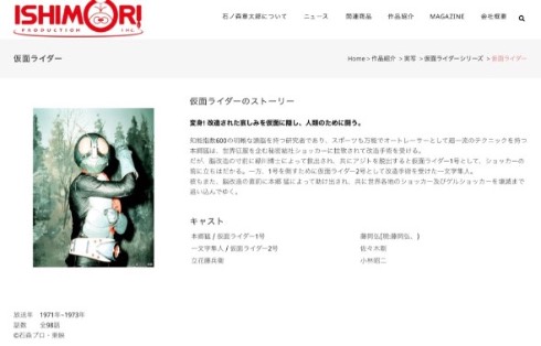仮面ライダー 本郷猛 藤岡弘 昭和ライダー 変身ブーム