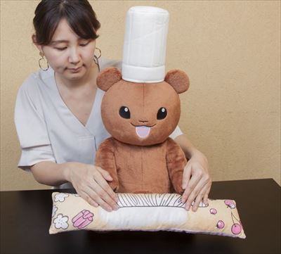 「こぐまのケーキ屋さん」のPCクッション