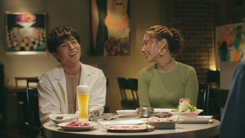 仲里依紗 中尾明慶 キリン一番搾り生ビール Web YouTube CM 共演