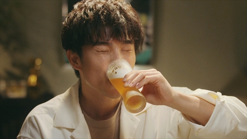 仲里依紗 中尾明慶 キリン一番搾り生ビール Web YouTube CM 共演