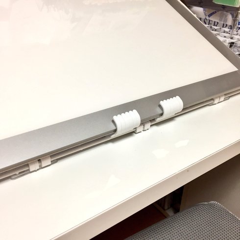 ダイソーグッズで傾斜台