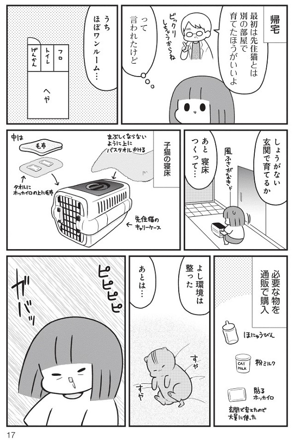 お肉おいしい『はじめてのねこ』5