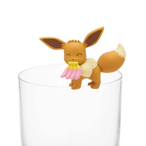 PUTITTO ピカチュウ＆イーブイ 2 2体セット かわいい コップのフチ キタンクラブ