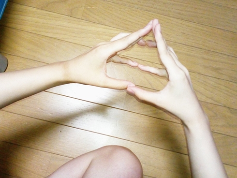 ハンドサイン うんこ