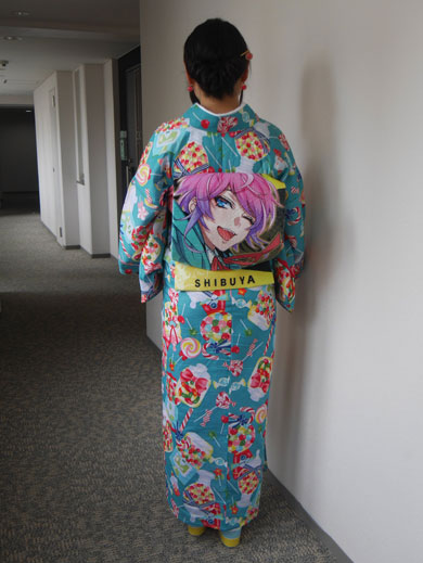 ヒプマイ 飴村乱数 バスタオル お太鼓 作る 着物 浴衣 ヒプノシスマイク グッズ