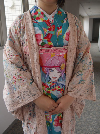 ヒプマイ 飴村乱数 バスタオル お太鼓 作る 着物 浴衣 ヒプノシスマイク グッズ