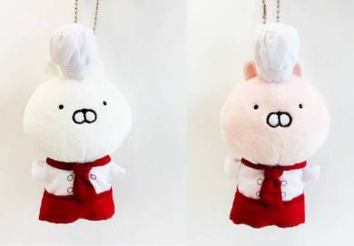 マスコットキーチェーン（うさまる、うさこ計2種）（発売日は後日公開）／1600円