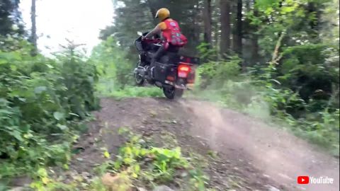 ゴールドウイング モトクロス オフロード バイク