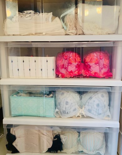 ブラジャーのしまい方