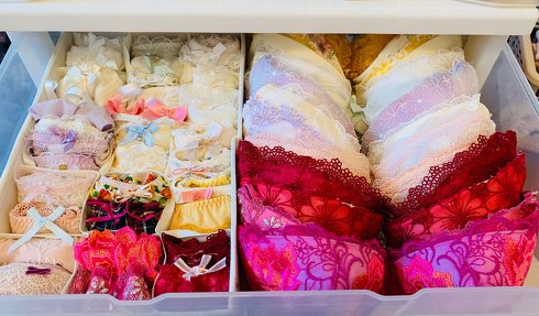 ブラジャーのしまい方