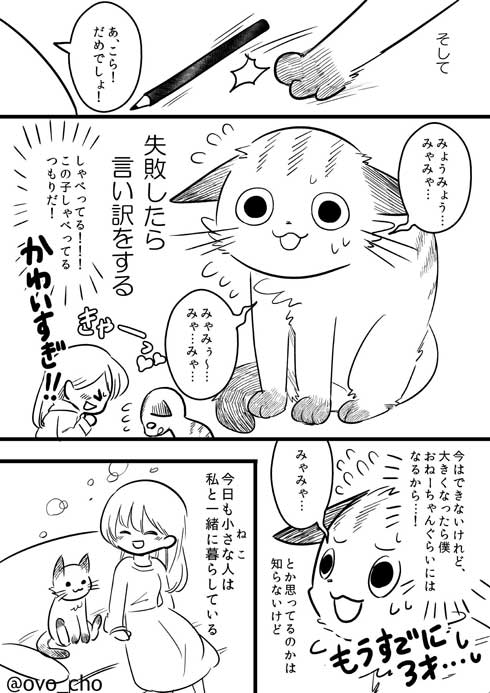 捨て猫 拾ったら 予想の斜め上の結果 成長 大型 犬 漫画 イケメン me