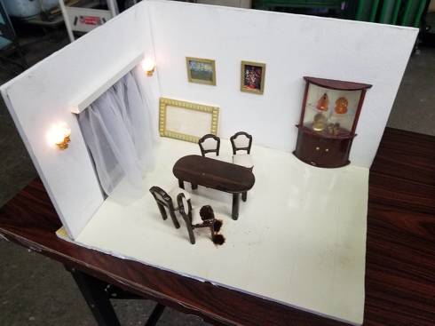 孤独死ミニチュア