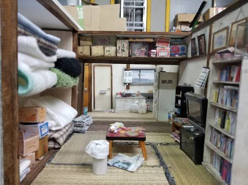 孤独死ミニチュア