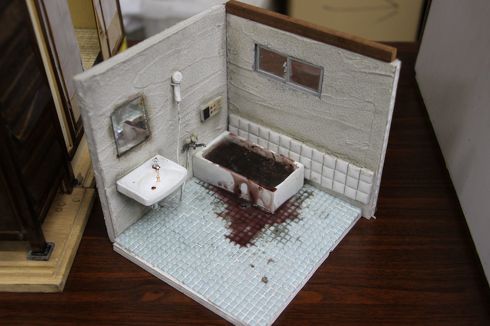 孤独死ミニチュア