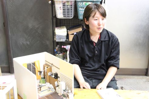 孤独死ミニチュア