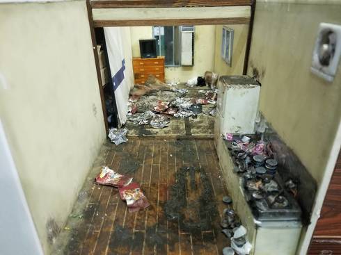 孤独死ミニチュア