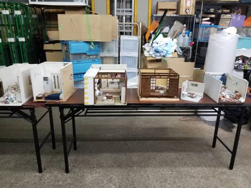 孤独死ミニチュア