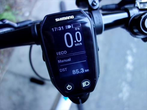 85.3km走行し、バッテリー残量はついに6%に